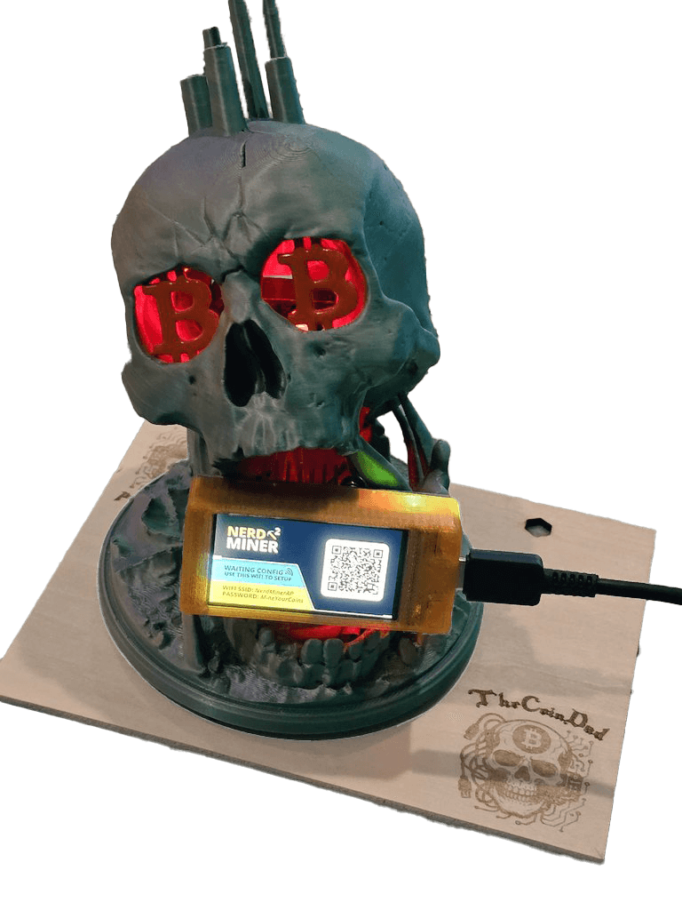 Bitaxe Nerd NOS Skull