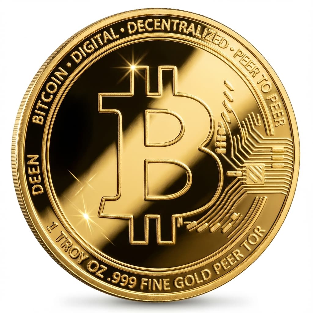 Physical Gold Bitcoin